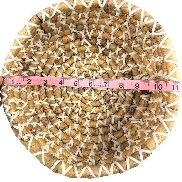 Rustic Woven Wicker Basket 11 inches - Picture 11 of 11